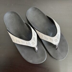 SPENCO Support Sandals Flip Flop Thong Fade Women's Size 11 Orthotic Breeze Yumi